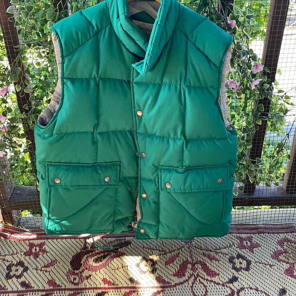 Vintage puffer vest